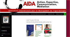 Desktop Screenshot of courrierdelaplanete.org